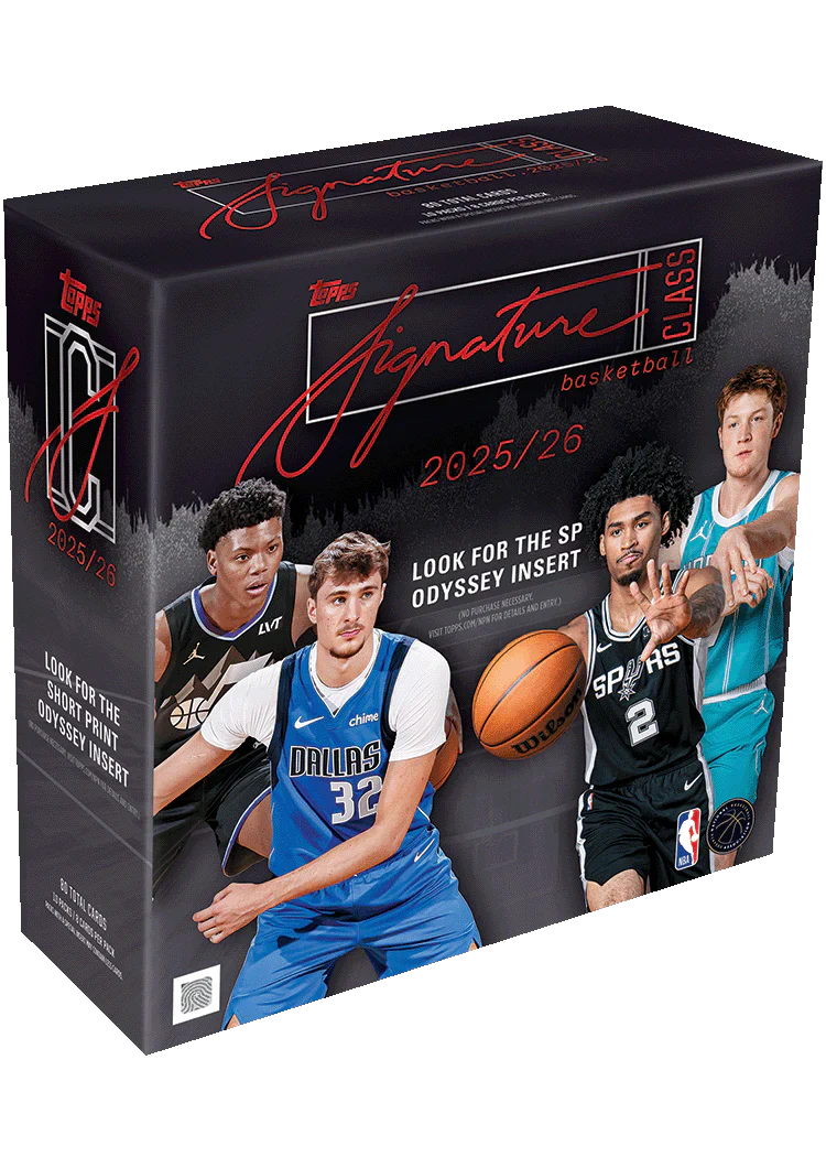 2025-26 Topps NBA Signature Class Basketball - Mega Box