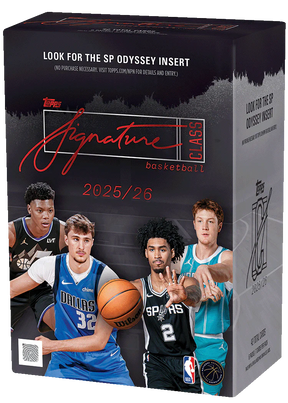 2025-26 Topps NBA Signature Class Basketball - Value Box