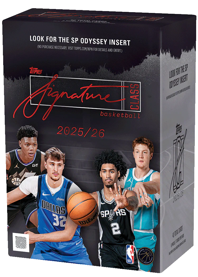 2025-26 Topps NBA Signature Class Basketball - Value Box