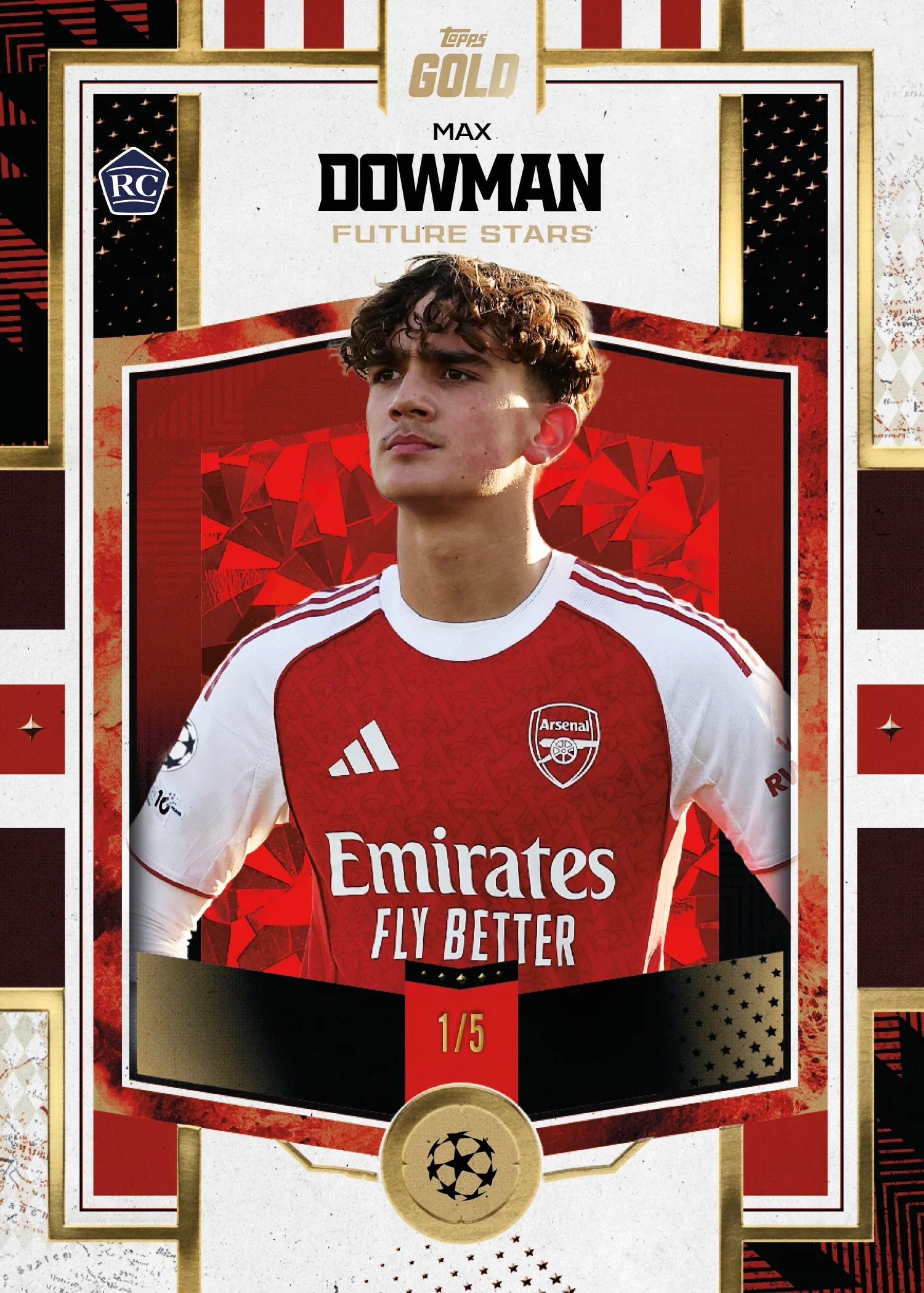 2025-26 Topps UEFA Club Competitions Gold Box