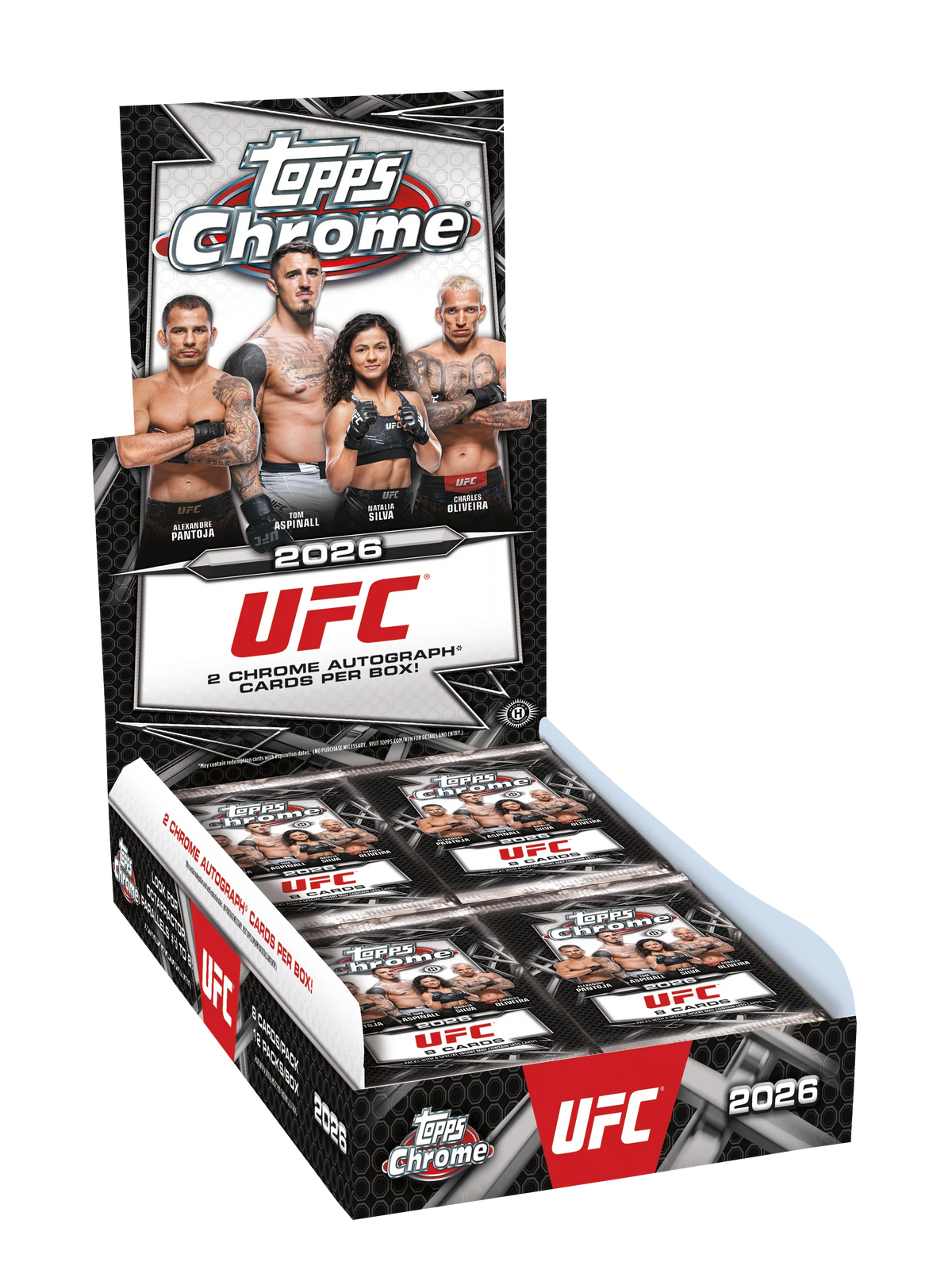 2026 Topps Chrome UFC - Hobby Box