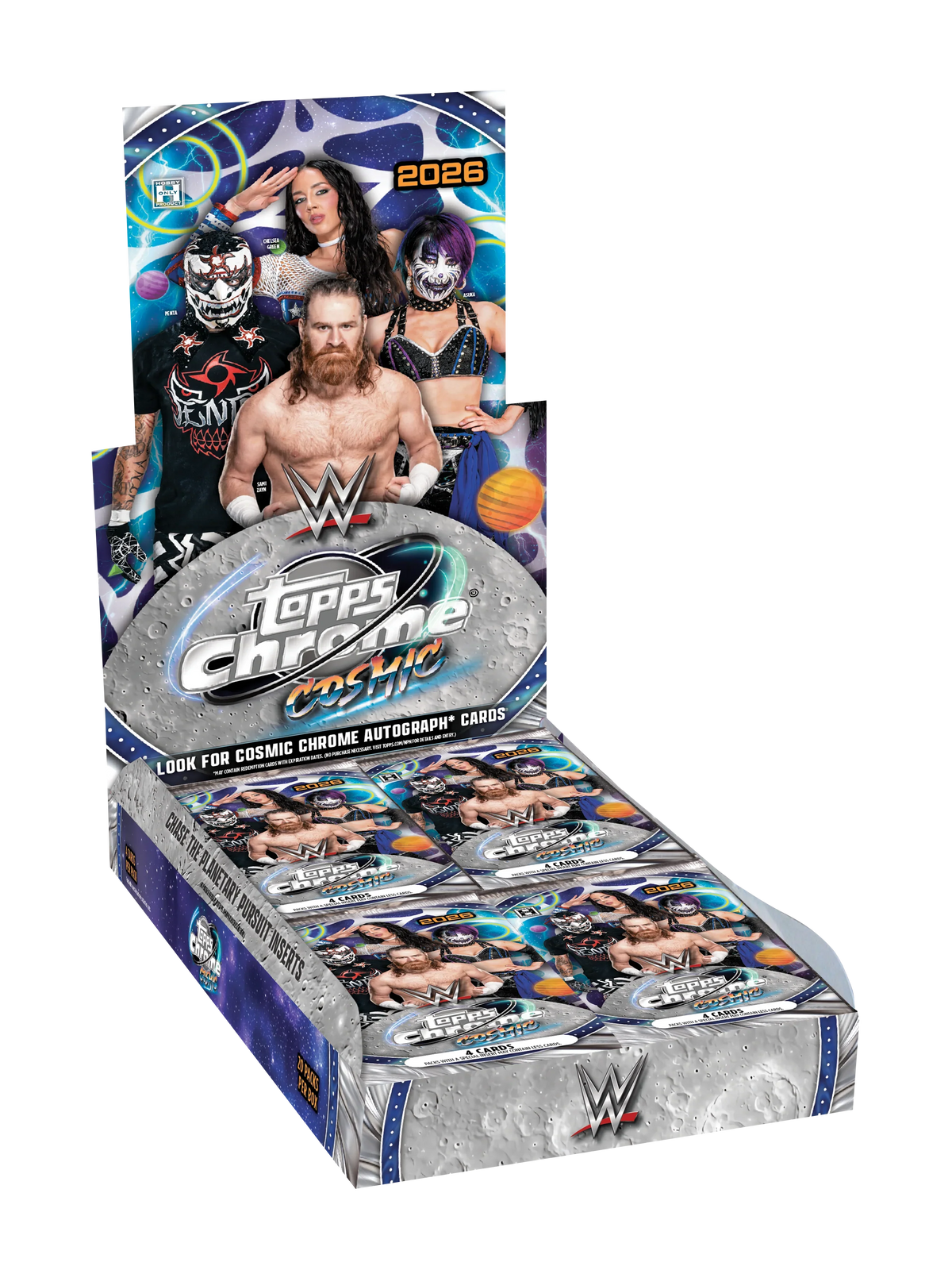 2026 Topps Cosmic Chrome WWE - Hobby Box