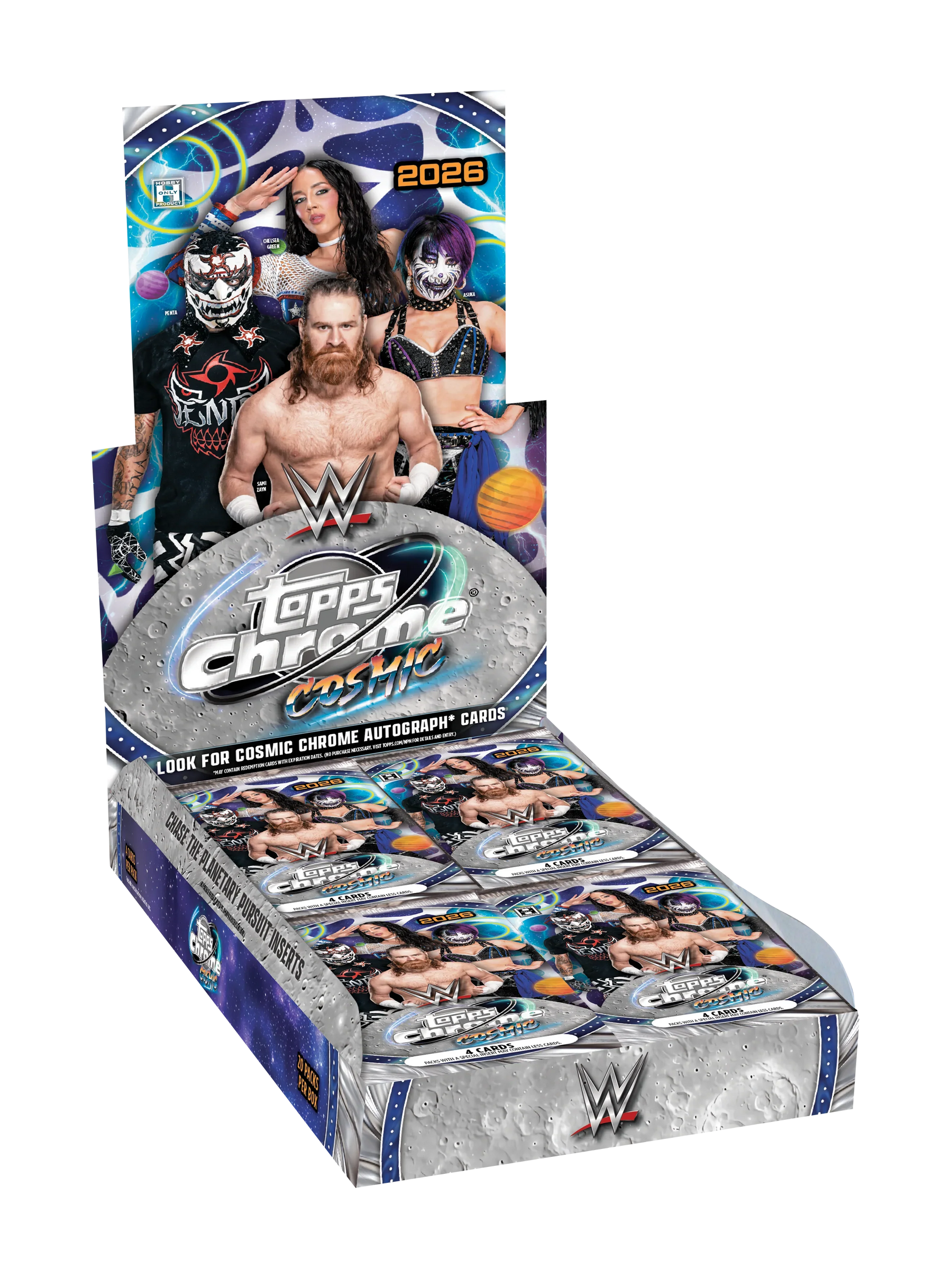 2026 Topps Cosmic Chrome WWE - Hobby Box