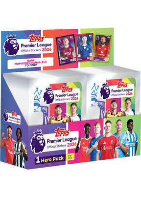 Premier League Stickers 2026 - Display Box