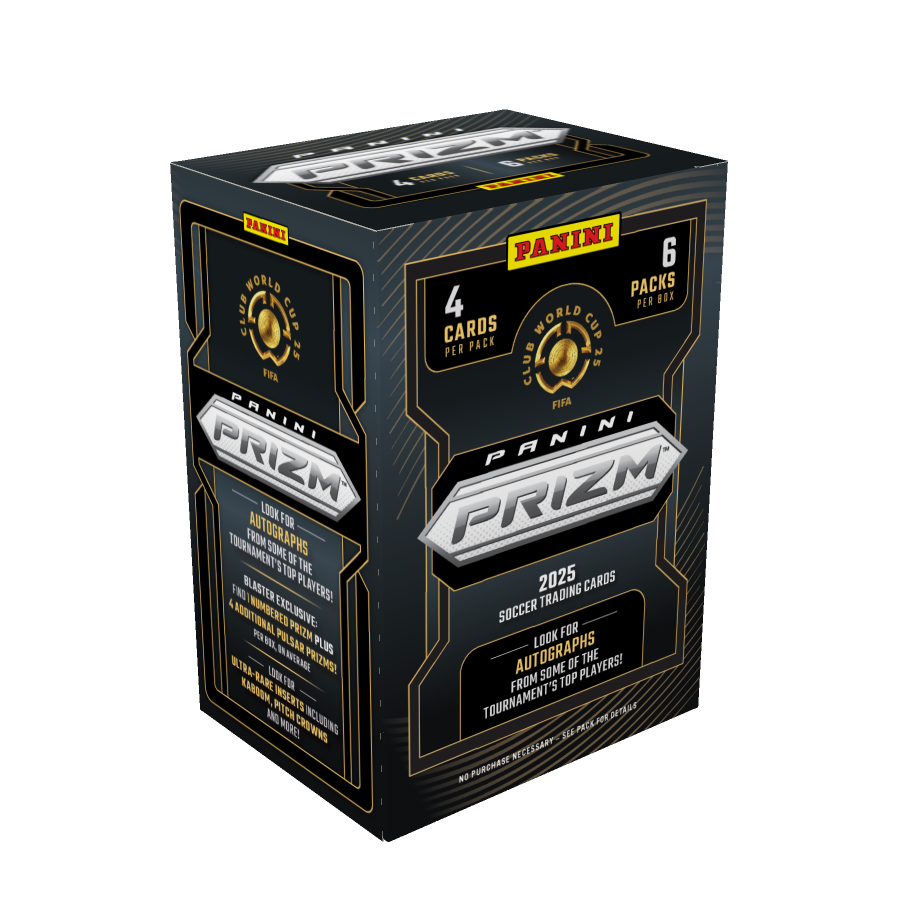 2025 Panini Club World Cup Prizm Blaster Box