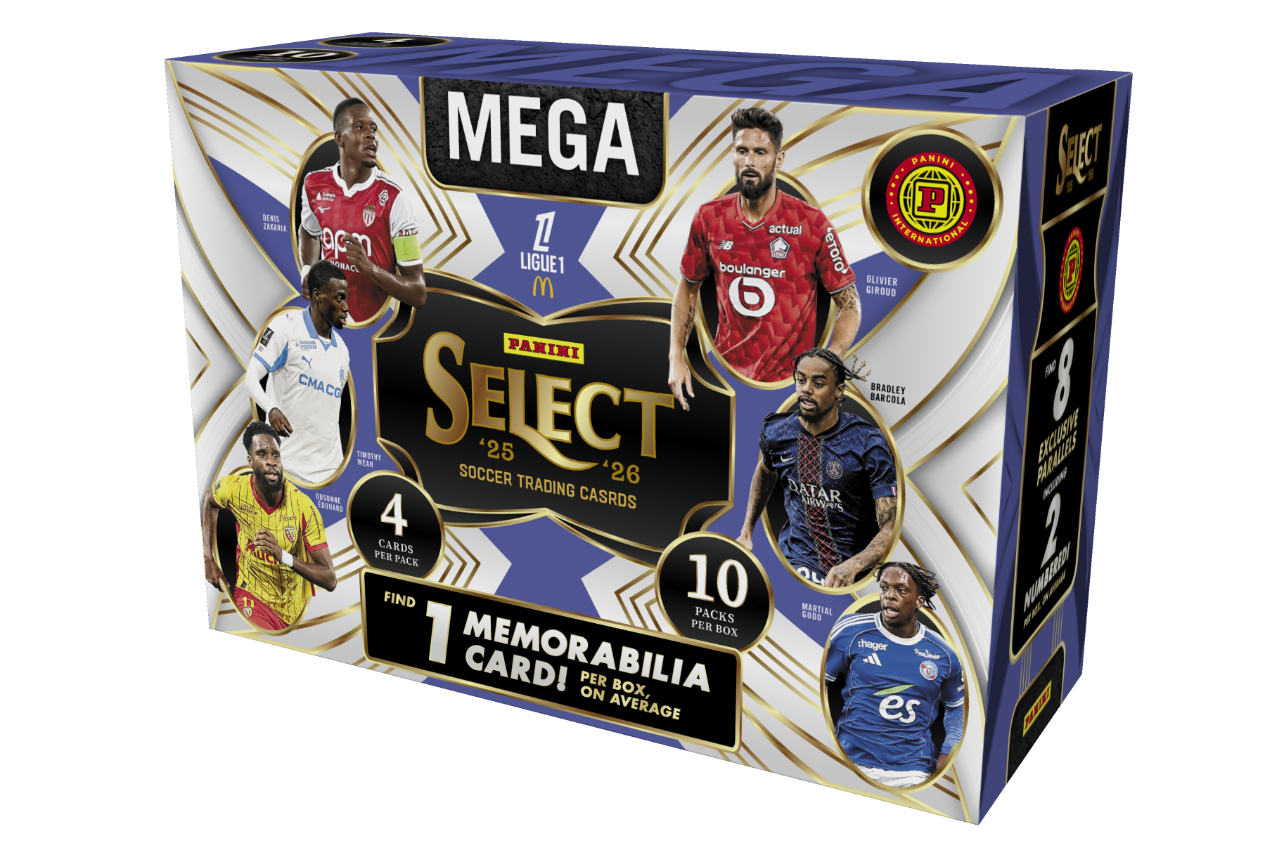 2025-26 Panini Select Ligue 1 International Mega Box