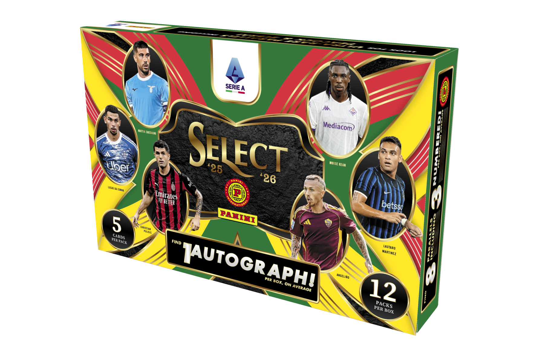 2025-26 Panini Select Serie A International Hobby Box