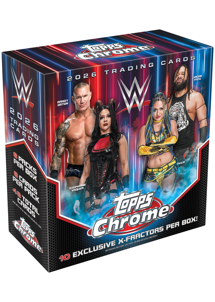 2026 Topps Chrome WWE - Mega Box