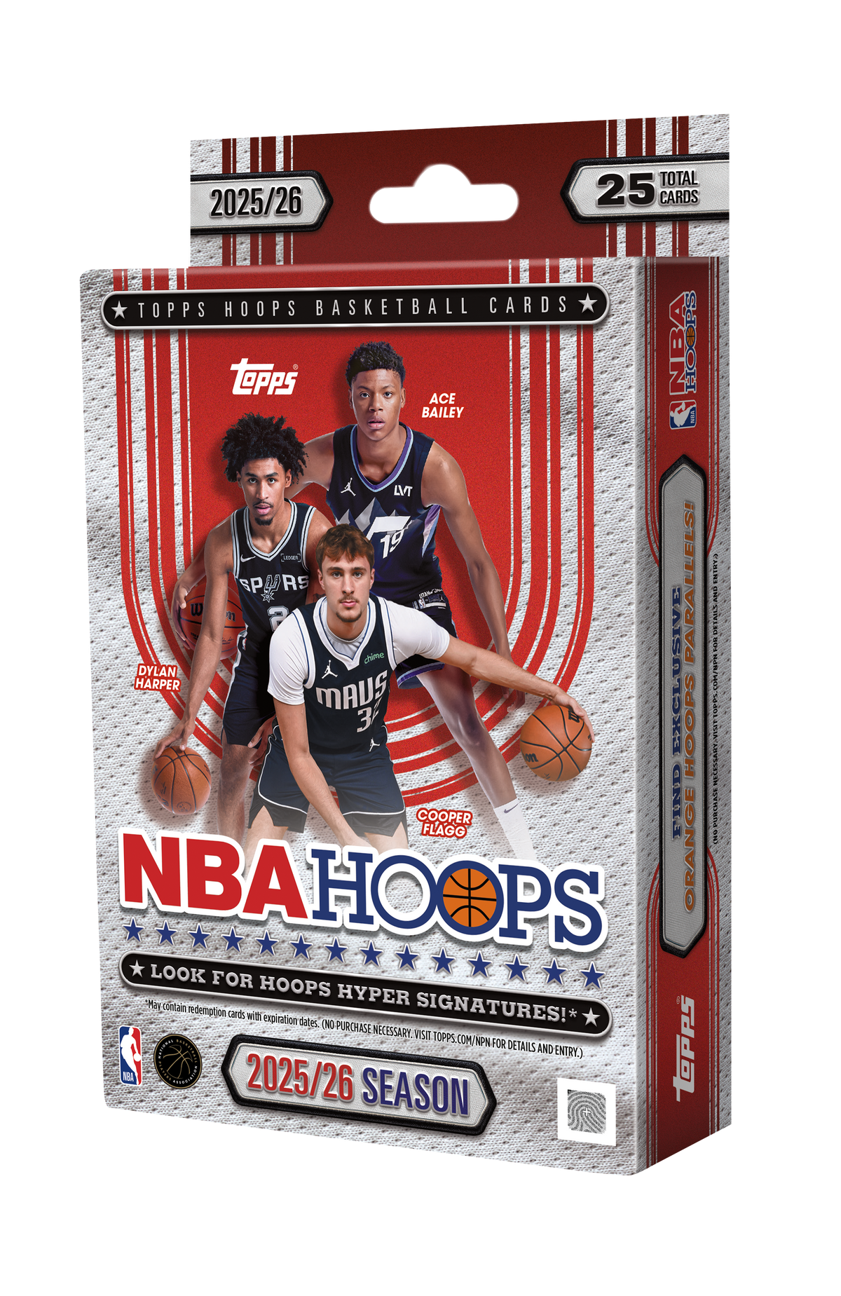 2025-26 Topps NBA Hoops Basketball - Hanger Box