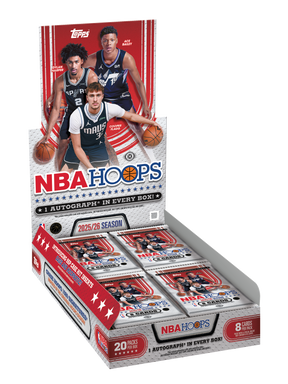 2025-26 Topps NBA Hoops Basketball - Hobby Box