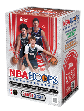 2025-26 Topps NBA Hoops Basketball - Value Box