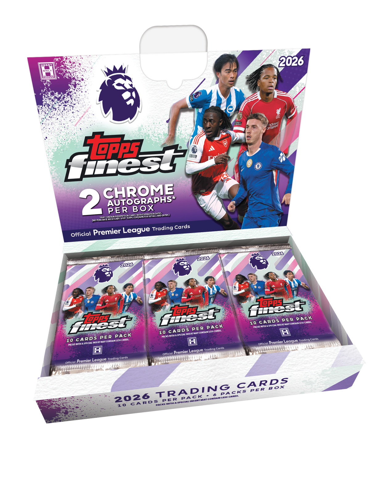 2026 Topps Finest Premier League - Hobby Box
