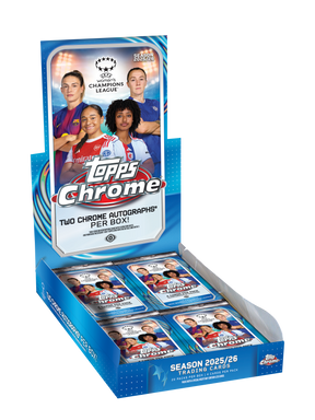 2025-26 Topps UEFA Women’s Champions League Chrome Hobby Box