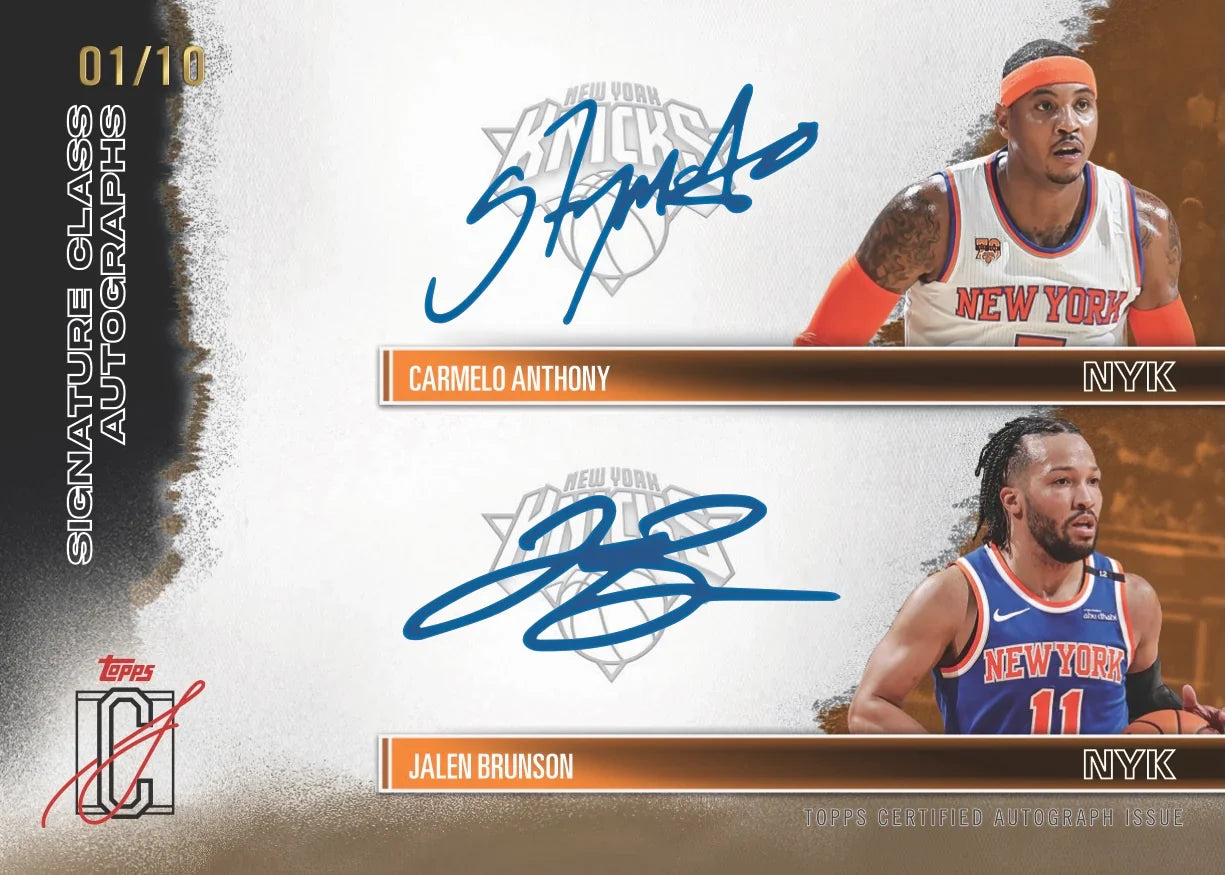 2025-26 Topps NBA Signature Class Basketball - Jumbo Box