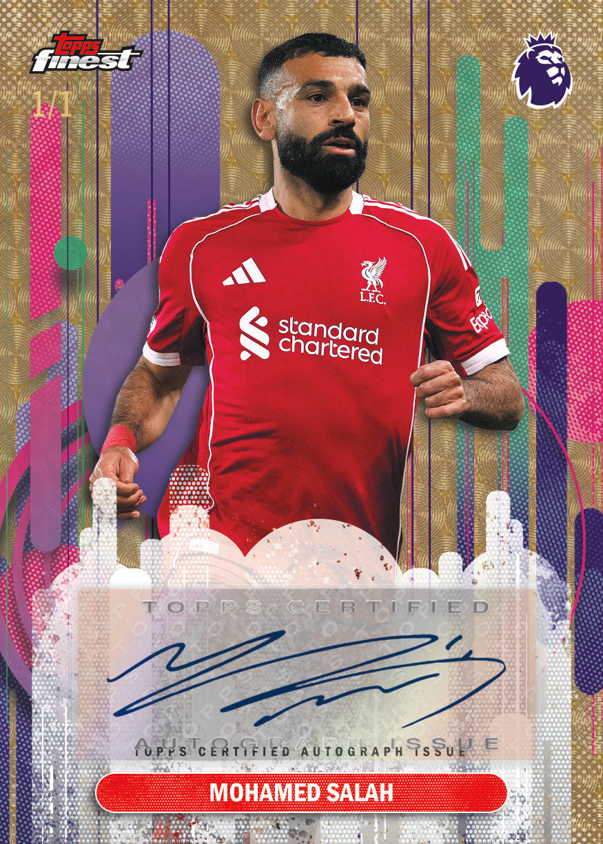 2026 Topps Finest Premier League - Hobby Box