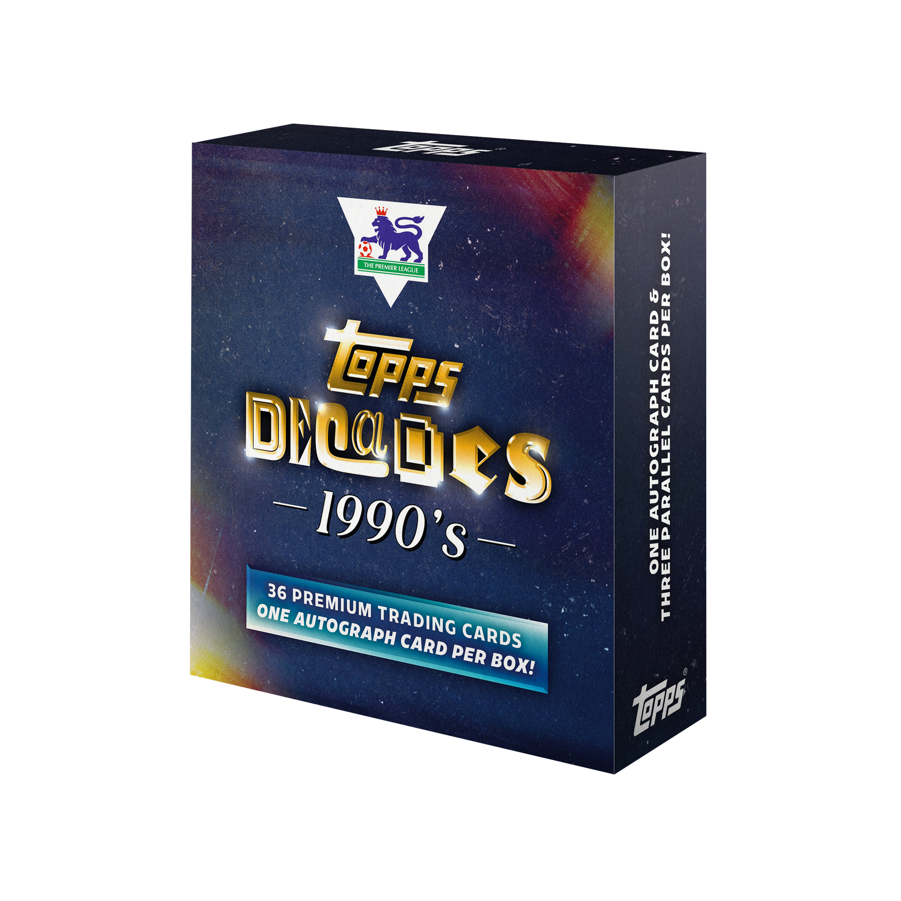 2025-26 Topps Decades Premier League – 90’s Edition Hobby Box