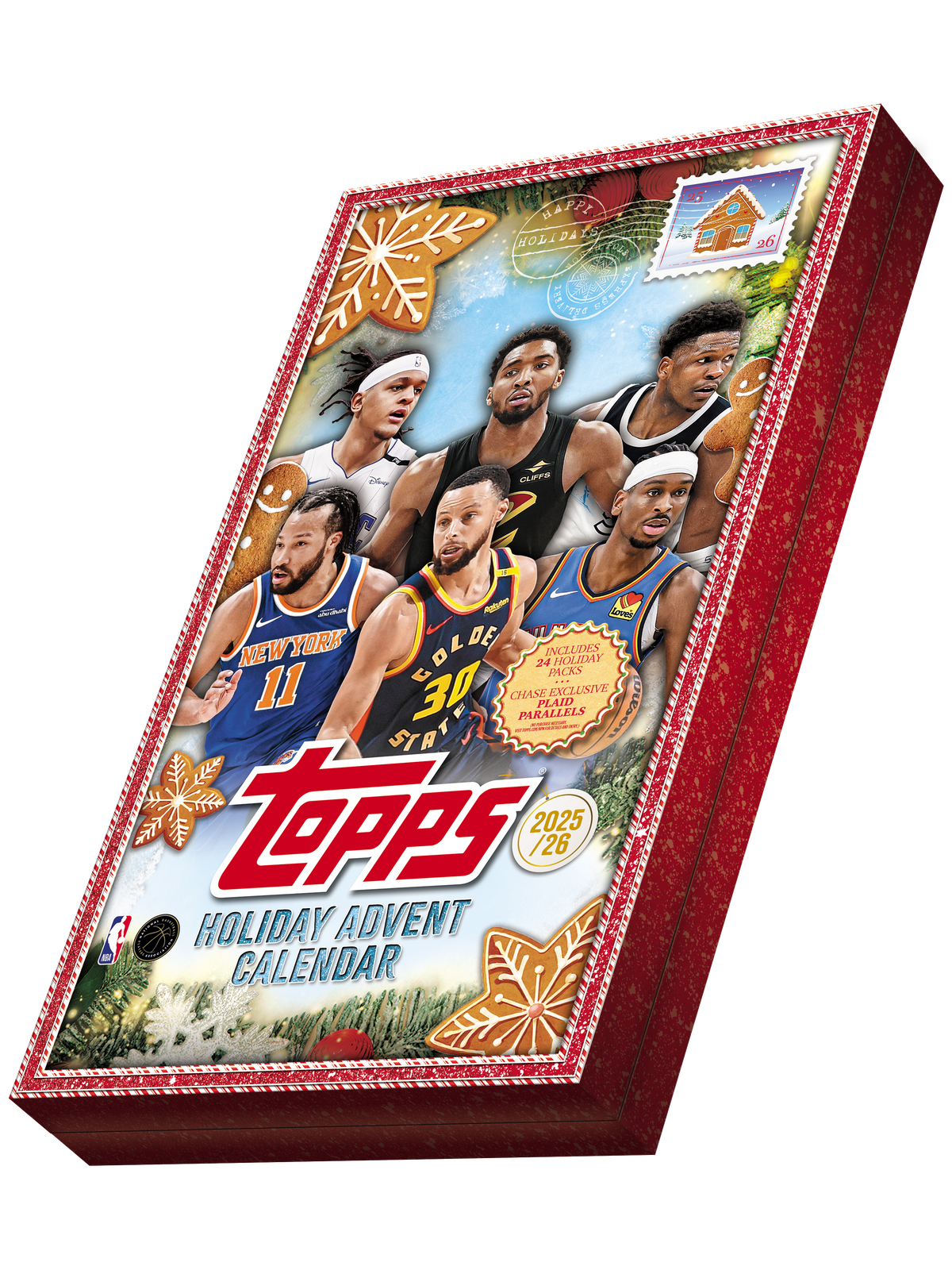 2025-26 NBA Holiday Basketball - Countdown Calendar