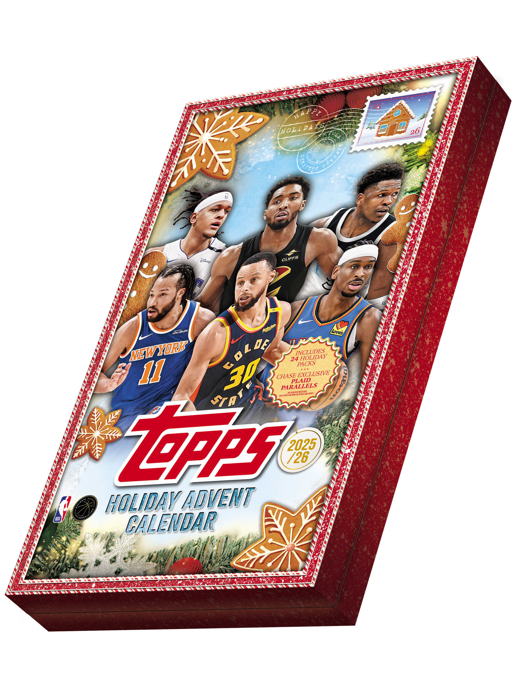 2025-26 NBA Holiday Basketball - Countdown Calendar