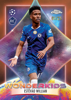 2025-26 Topps Chrome UEFA Club Competitions - Jumbo Box