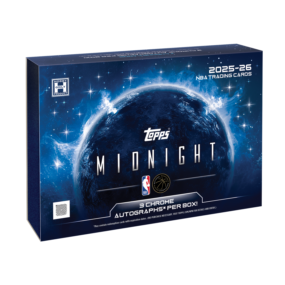 2025-26 Topps Basketball Midnight NBA Hobby Box
