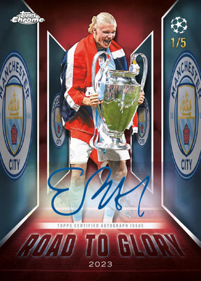 2025-26 Topps Chrome UEFA Club Competitions - Hobby Box