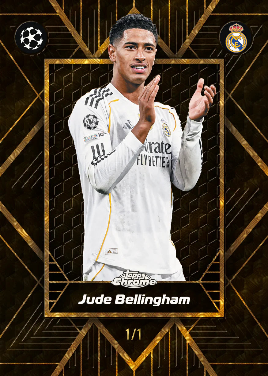 2025-26 Topps Chrome UEFA Club Competitions - Mega Box